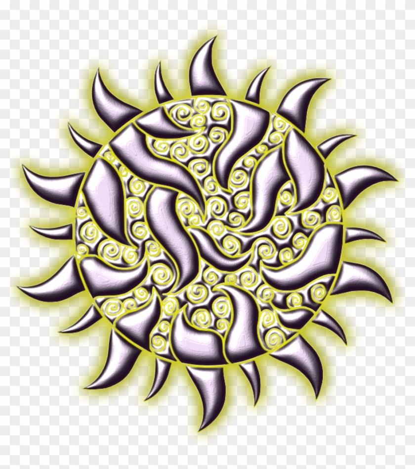 Silverstroller1 Zentangle Doodle Drawing Of Sun By - Illustration #422765