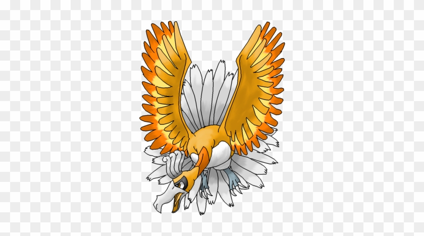 Shiny Ho Oh Pokemon - Free Transparent PNG Clipart Images Download