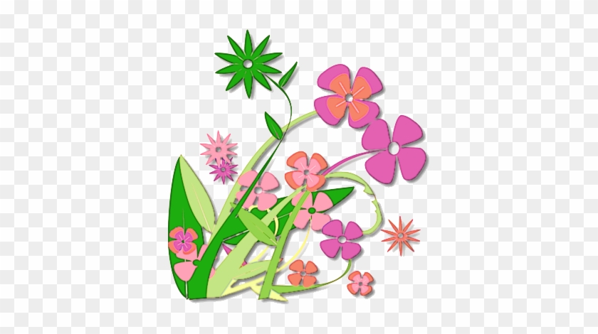 Spring Flowers Clipart - April Flower Clip Art #422876