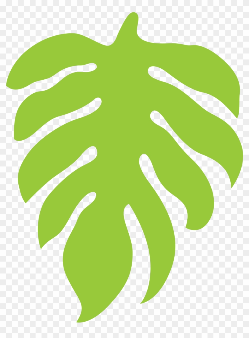 2019 Light Green Jungle Leaf - Illustration #423021