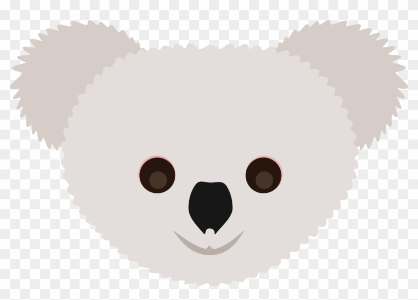 Free Clipart Of A Koala Face - Gold Medal For Books #423123