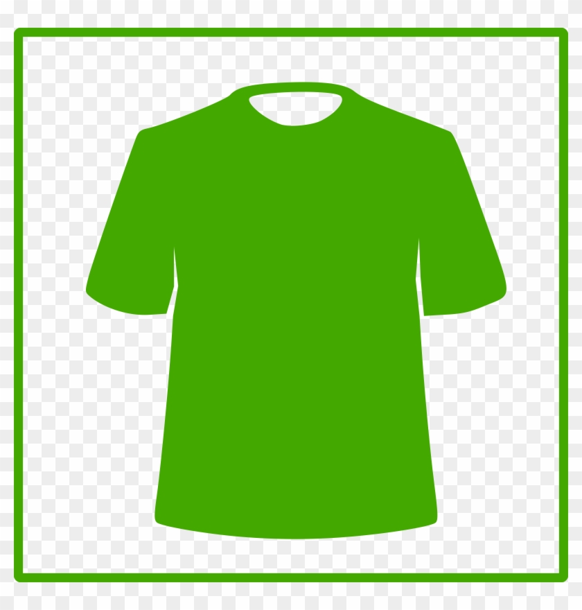 Free Eco Green Clothing Icon - Shirt Green Png Icon #423142