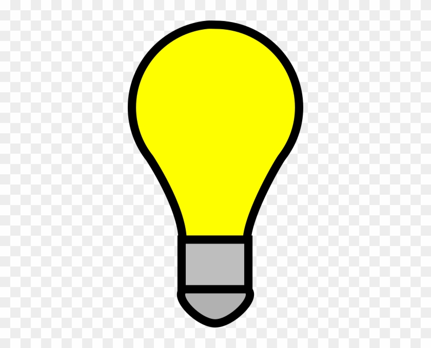 Light Bulb On Clipart #423157