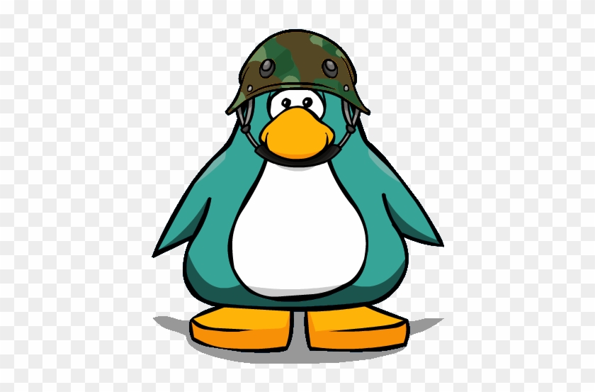 Militaryhelmet Player Card - Club Penguin #423192