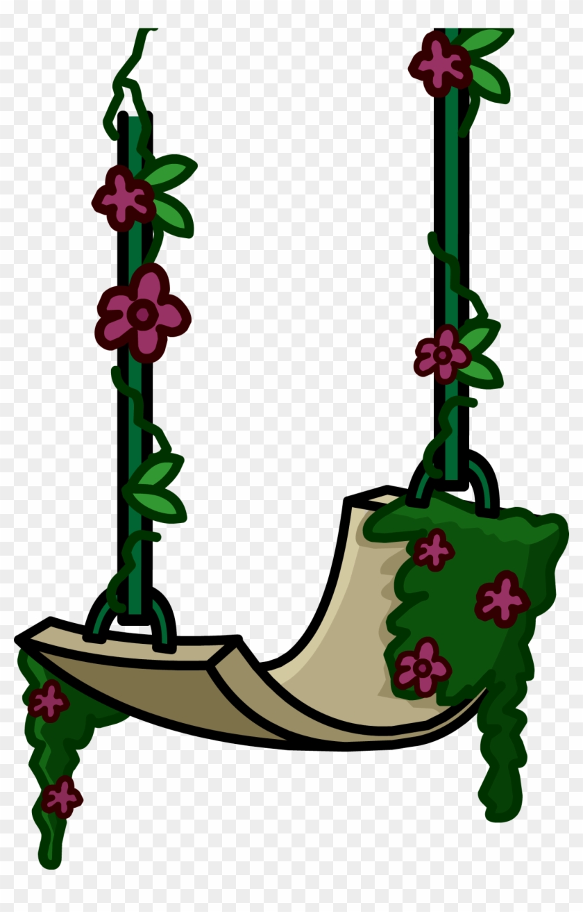 Vine Swing - Club Penguin Flower Furniture #423283