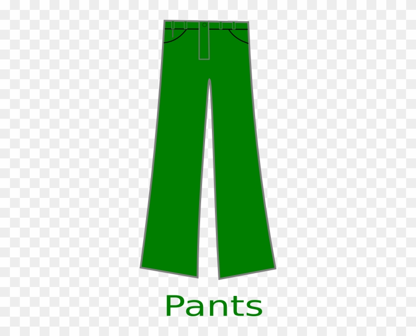 Green Pants Clipart - Green Pants Clipart #423269