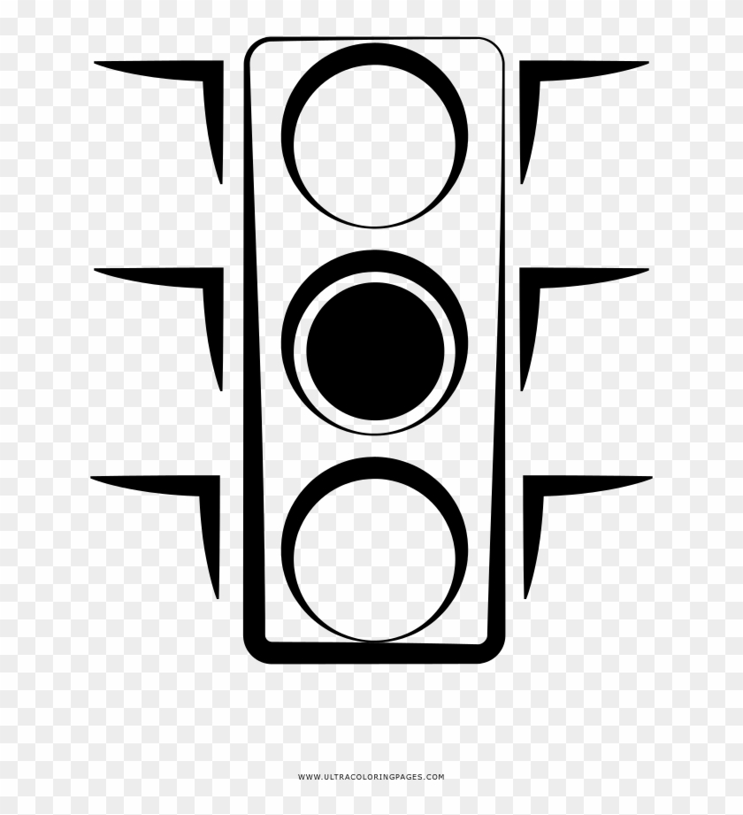 Traffic Lights Coloring Page - Coloring Book #423331
