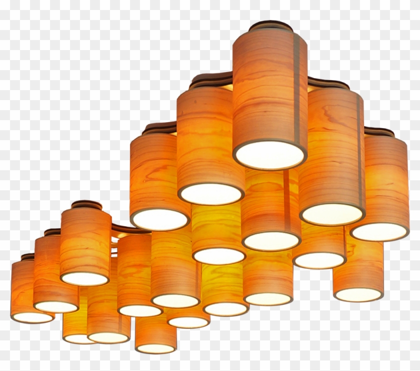 Ceiling Lights In Maple Wood - Ceiling #423561