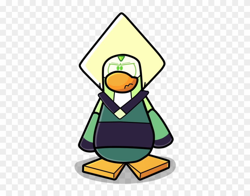 Peridot Penguinfied By Biel102 - Club Penguin Bill Cipher #423565