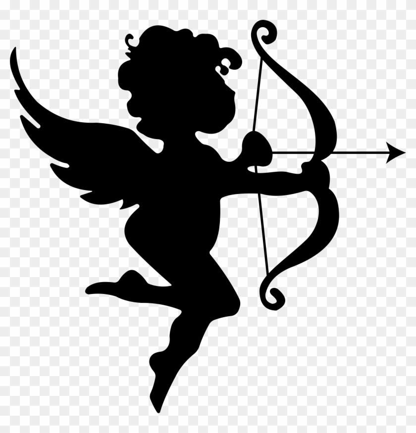 Onlinelabels Clip Art - Cupid Bow And Arrow Clip Art #423621