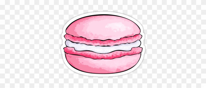 Fancy Macaron Clipart French Meringue Macaron Stickers - Macaroon Cartoon Png #423645
