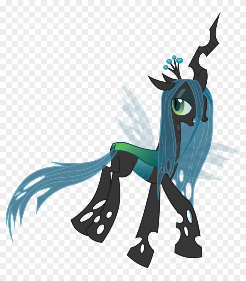 Queen Chrysalis Suggestive By Lockiesajt-d4xbpzt - My Little Pony Queen Chrysalis Flying #423691