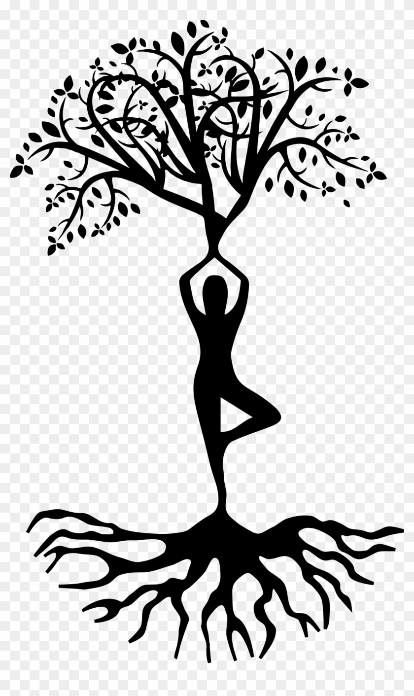 Yoga Tree - Yoga Tree Pose Art #423688