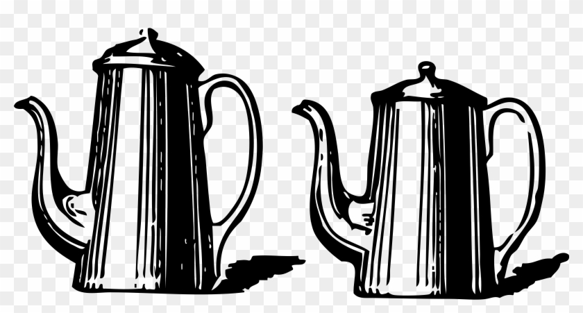 Free Two Coffee Pots - Coffee Pot Vector Png #423712