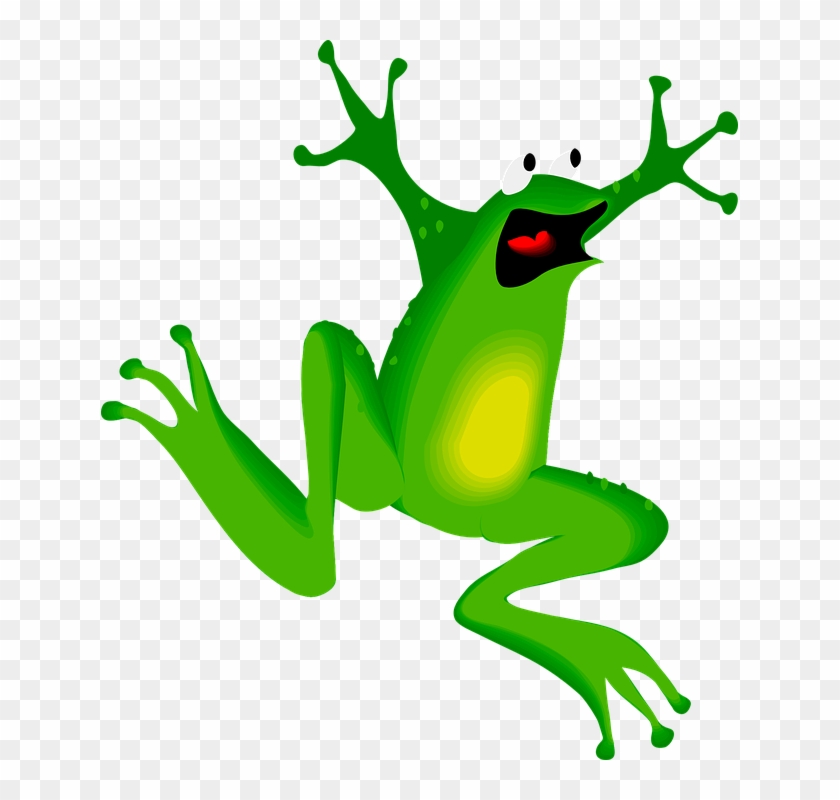 Frog On Lily Pad Clipart 9, - Dead Frog Clip Art #423733