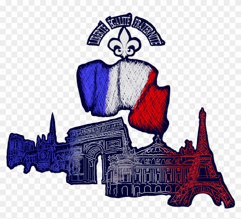 French Club T-shirt Design By Scribblesigee - French Club T Shirt Designs #423852