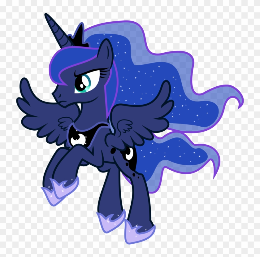 My Little Pony Luna Vector - Princess Luna In Armor #423857