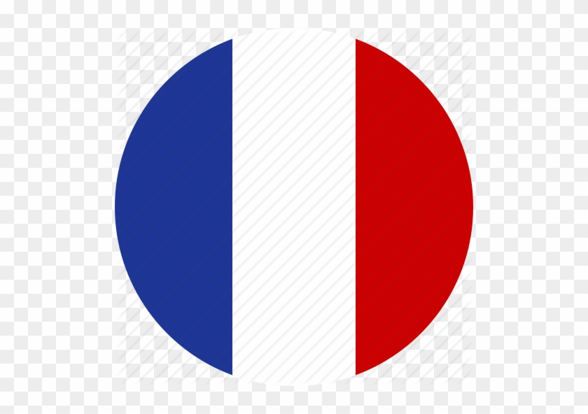 Circle, Country, Flag, France, French, National, Republic - France Flag Circle Png #423861