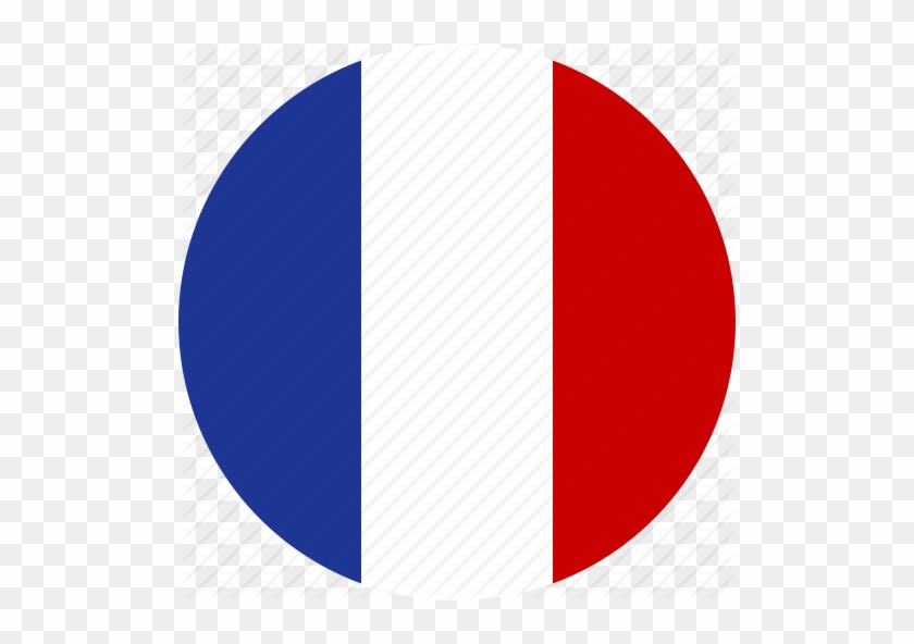 Circle, Country, Flag, France, French, National, Republic - France Flag Circle Png #423861