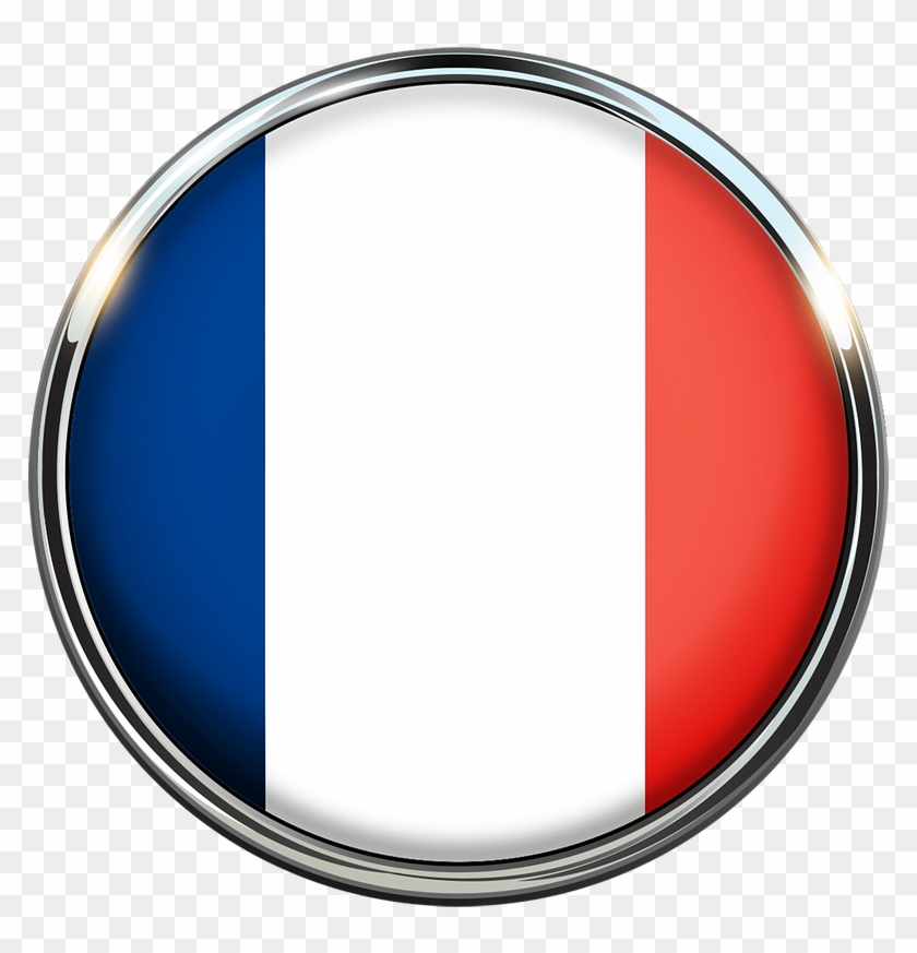 France, France, Flag, Circle, National, Nation - Flag Of France #423863