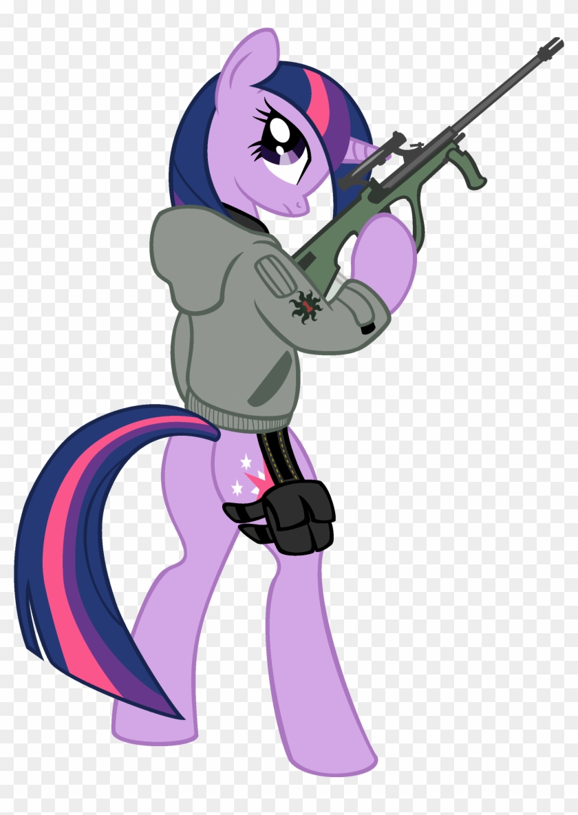 011 Image 254875] My Little Pony Friendship Is Magic - Twilight Sparkle With A Gun #423869