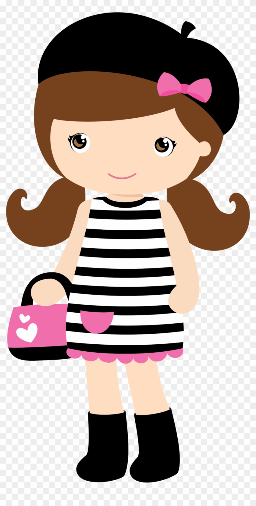 Meninas * Bonecas - Boneca Menina Desenho - Free Transparent PNG Clipart  Images Download