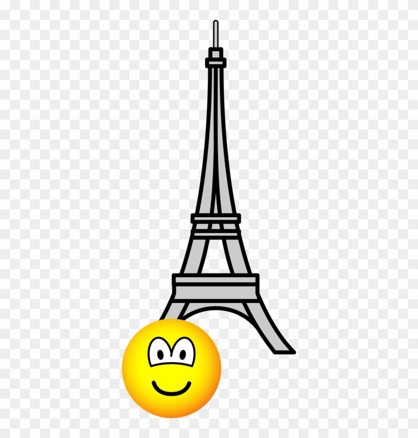Eiffel Tower Emoticon - Emoticon #423943