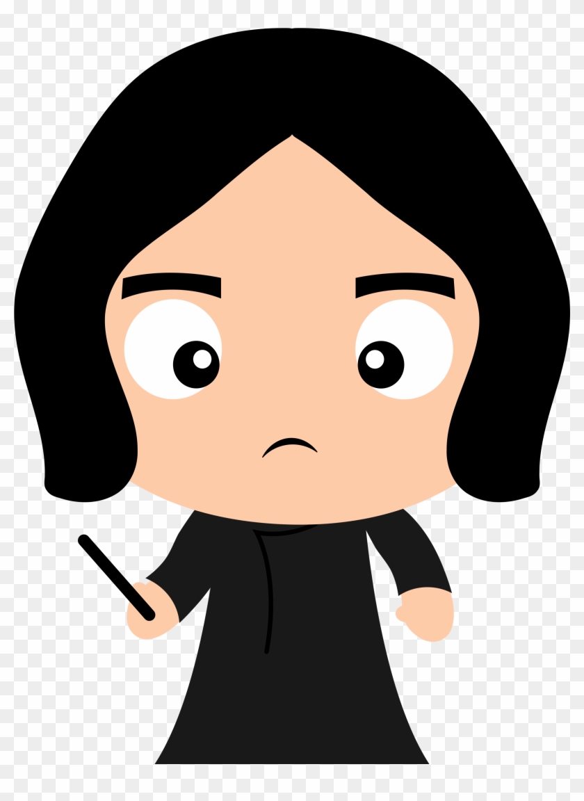 Severus Snape From Harry Potter - Harry Potter Clip Art Snape #424011