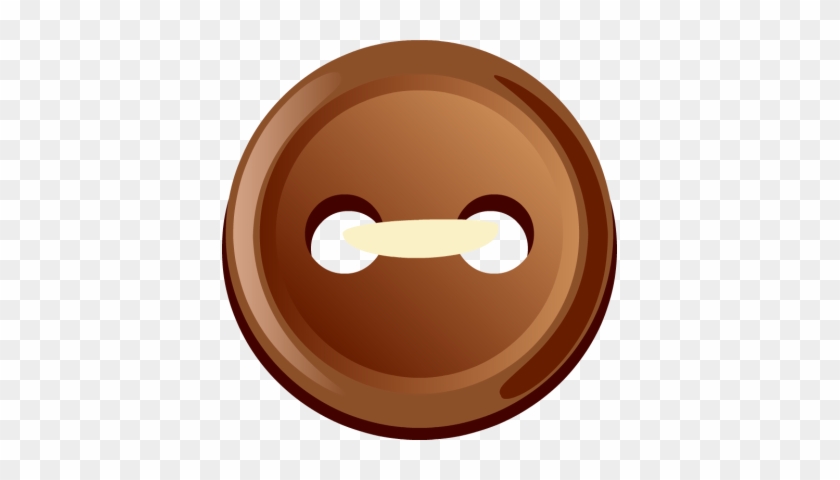 Buttons Clipart - Brown Button Clip Art #424017