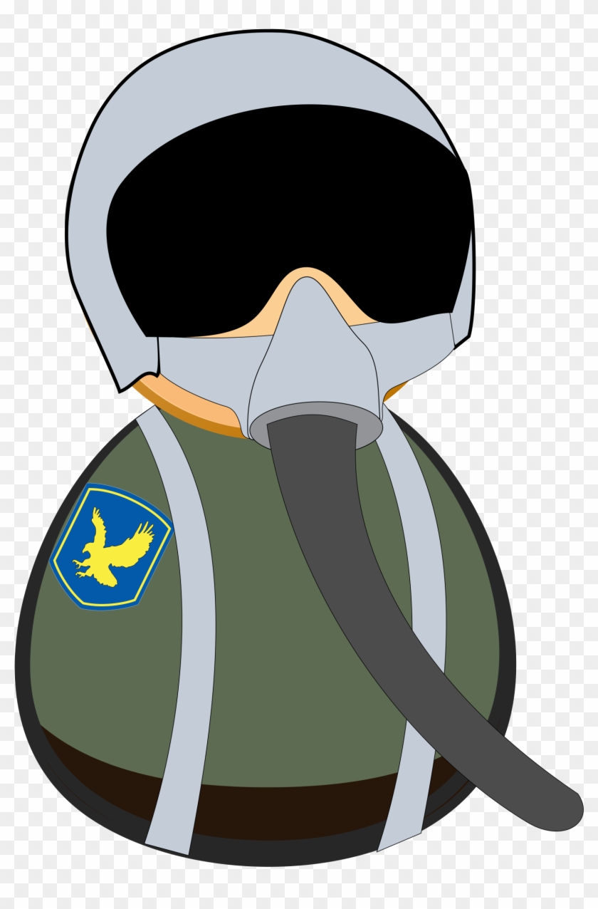 Fighter Pilot Icon - Fighter Pilot Clipart #424022