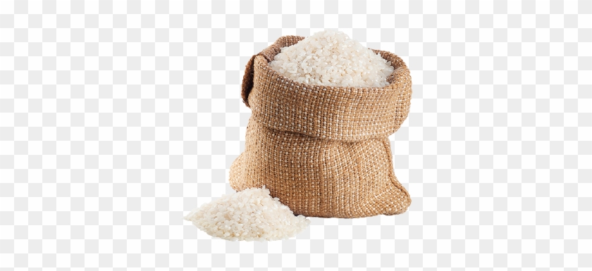 Bag Rice Gunny Sack Hessian Fabric Jute - Bag Of Rice Png #424098
