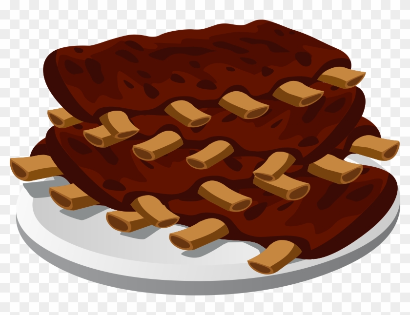 Barbecue Ribs Clip Art - Ribs Clipart #424106