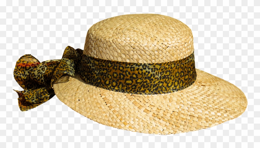 Straw Hat Clipart Summer Hat - Chapeu De Palha Png #424108