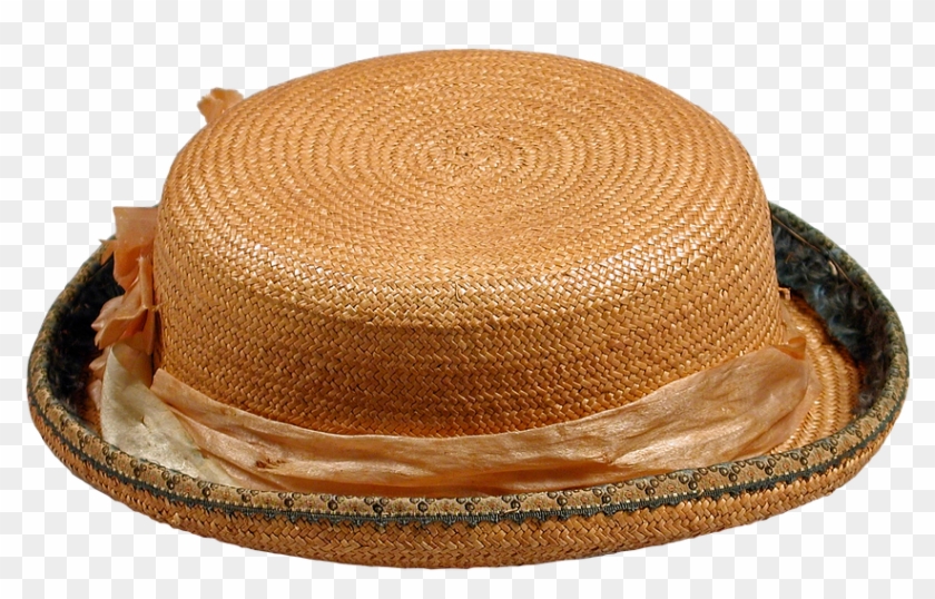 Straw Hat Clipart Woman Hat - Boy's Pork-pie Hat By Unknown #424109