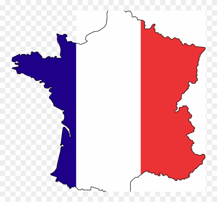 Frankreich - France Map Flag #424118
