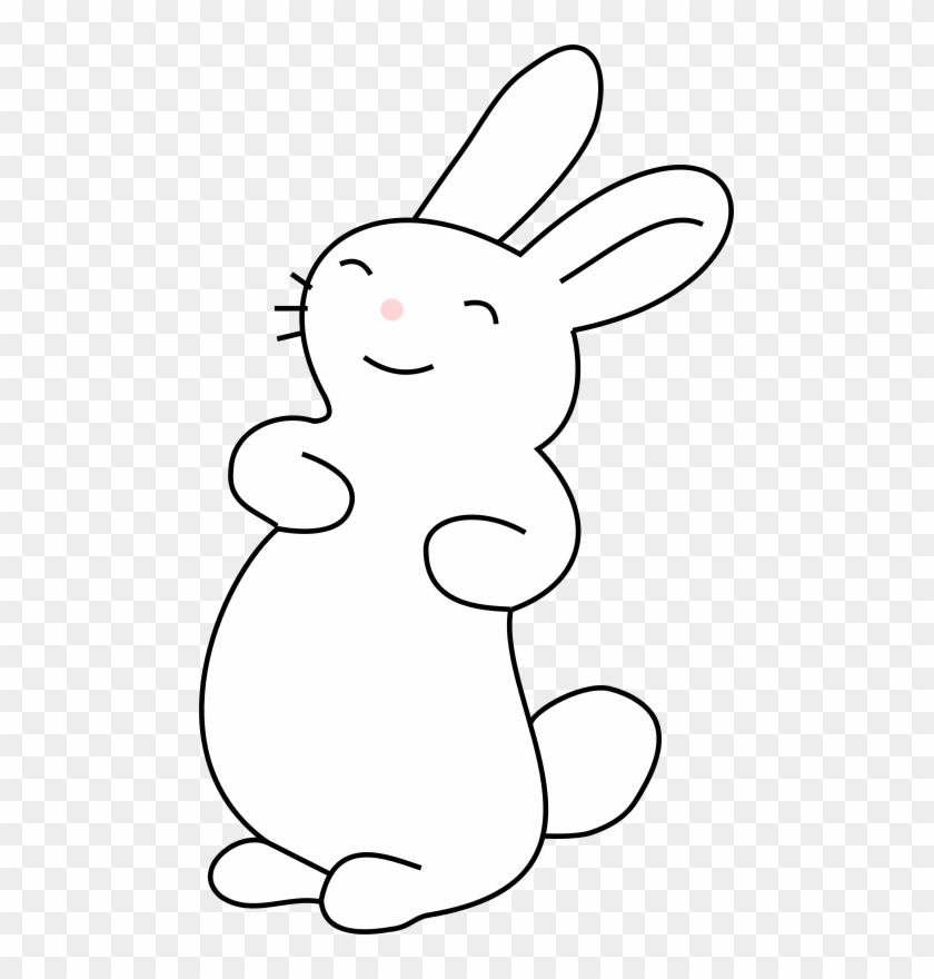 Get Notified Of Exclusive Freebies - White Bunny Clip Art #424121