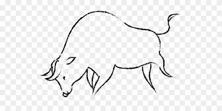 Animal Attack Bull Spain Spanish Bull Bull - Black And White Spanish #424177