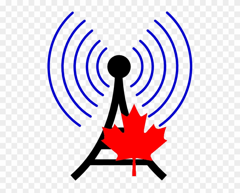 Tower Wireless Can - Radio Station Clip Art #424265
