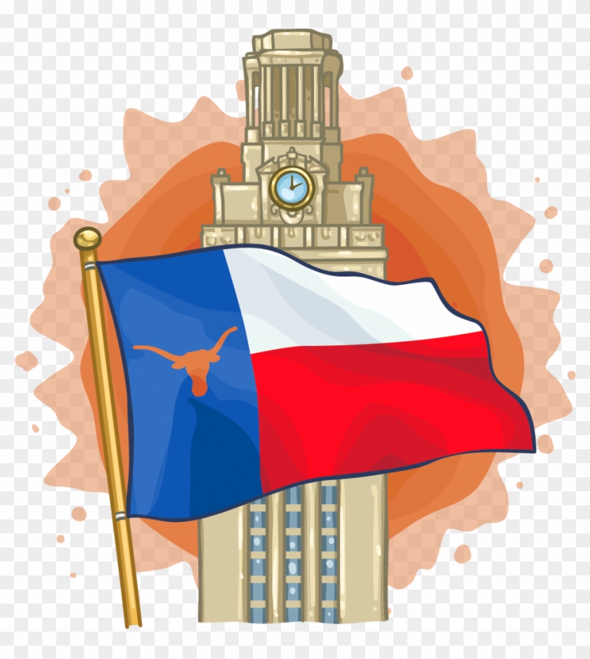 Unique Items - Ut Austin Tower Png #424267