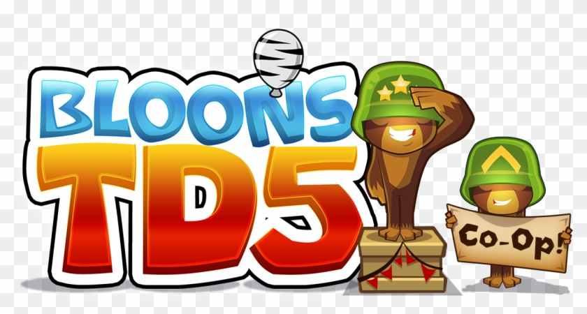 Bloons® Td 5 Adds Co Op To Fan Favorite Mobile Tower - Bloons Tower Defense #424269