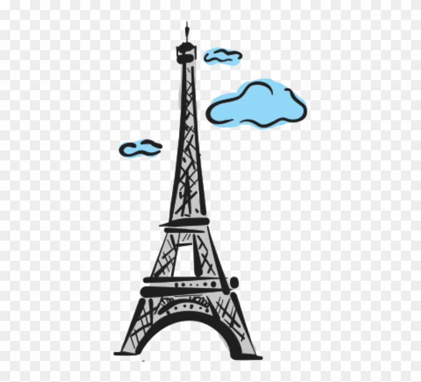 Posted By Rumi Bumrah At - Eiffel Tower Clip Art #424279