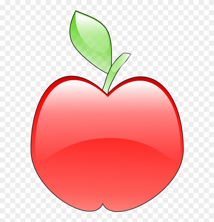 Apple Clipart Worm Inside Free Clip Art Buah Clipart - Clip Art #424312