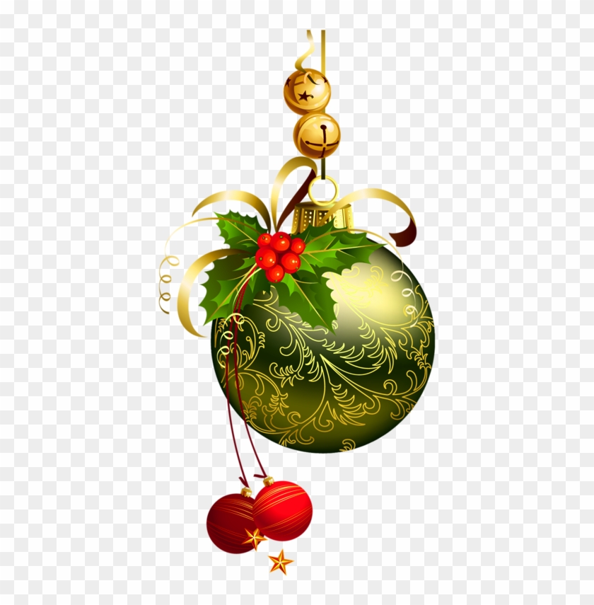Transparent Red Snowy Christmas Ball - Christmas Clipart Transparent Background #424478