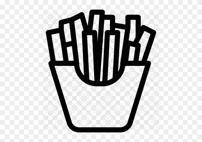 French-fries Icon - French Fries Icon Png #424611
