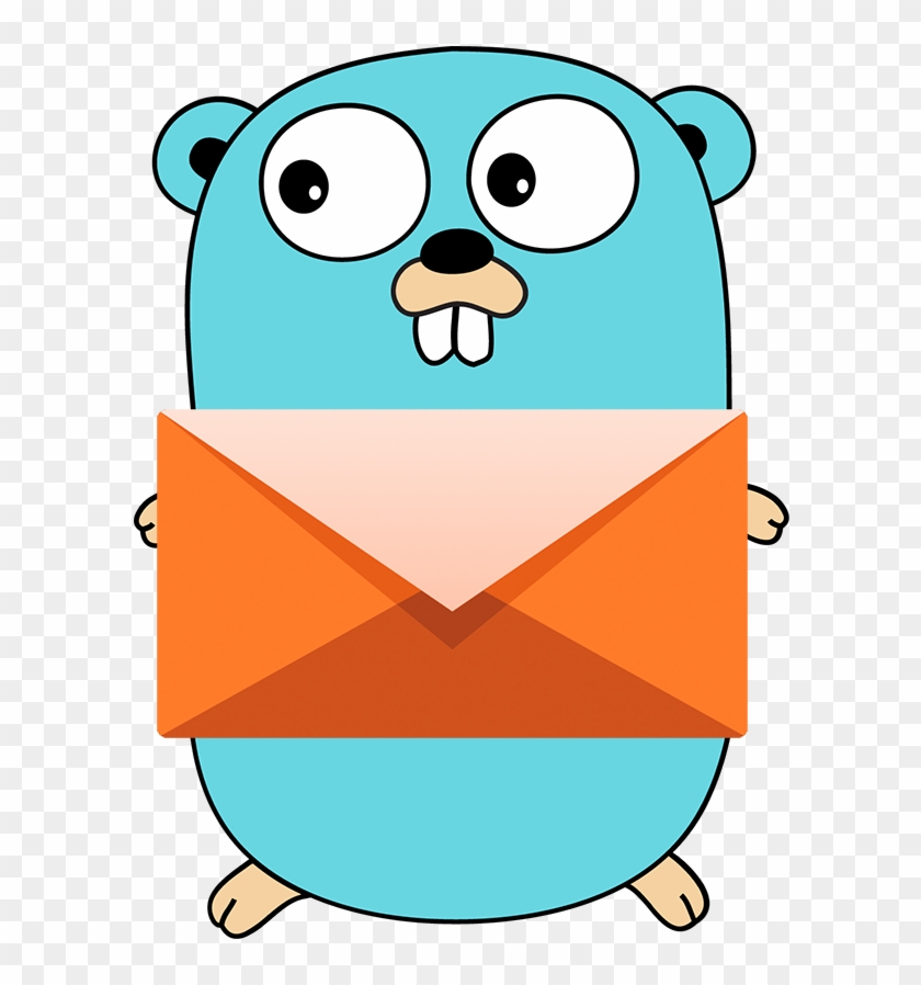 Transparent Golang Gopher #424725