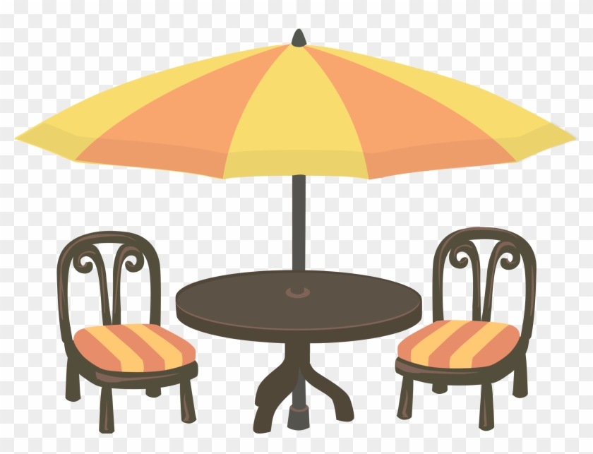Orange Table Cliparts - Patio Furniture Direct #424762
