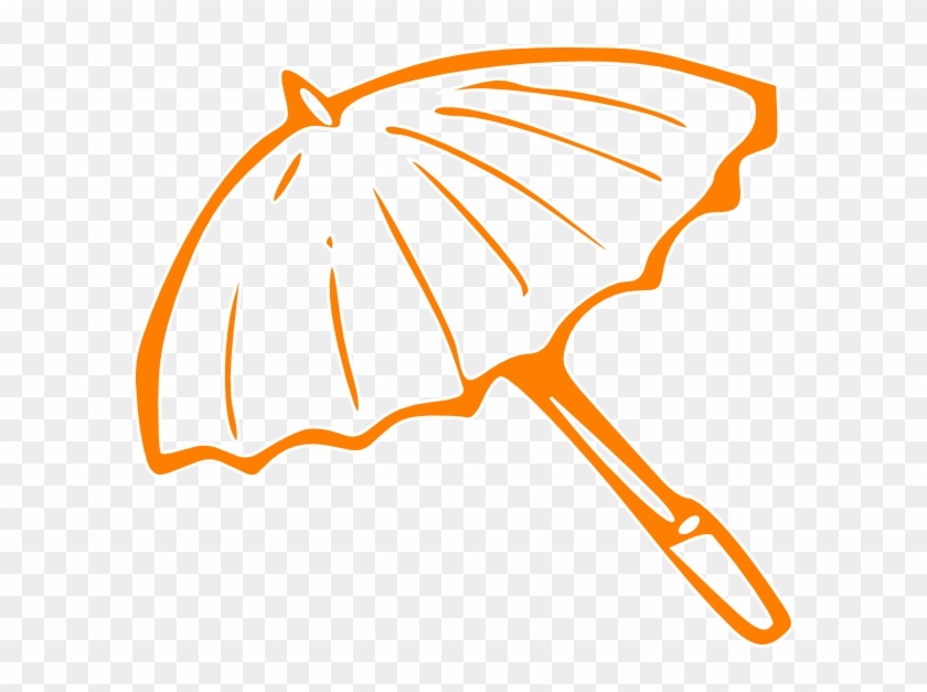 Umbrella Clip Art At Clker - Animated Gif Yellow Umbrella #424781