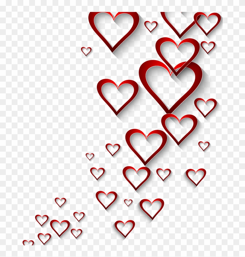 Valentines Day Heart Wallpaper - Hearts Background Png - Free Transparent  PNG Clipart Images Download