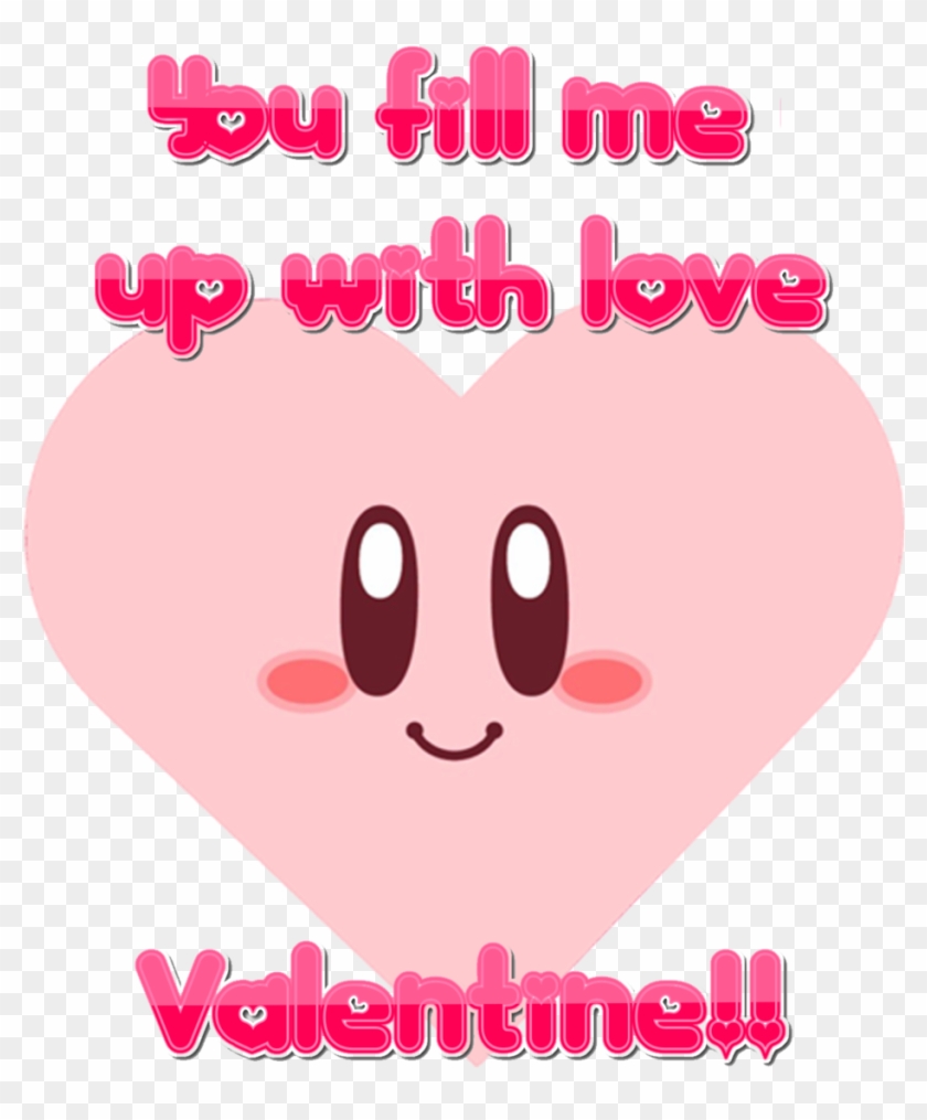 Kirby Valentine's Day Card Version 3 By Sonicxjones - Kirby #424930