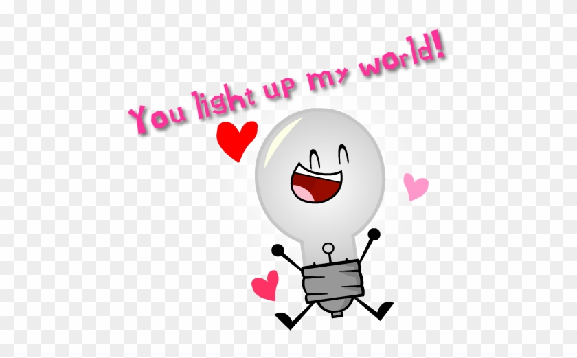 Lightbulb Valentine By Thetgrodz - Light Bulb Quotes Inanimate Insanity #424932